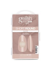 Soft Gel&trade; Tips - Nude Short Round 120CT